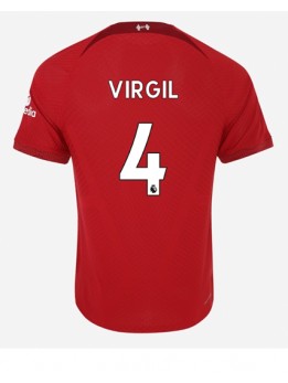 Liverpool Virgil van Dijk #4 Heimtrikot 2022-23 Kurzarm